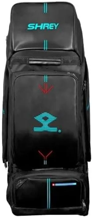 Meta 120 Duffle Wheelie Cricket Bag - Black