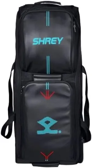 Meta 120 Wheelie Cricket Bag - Black