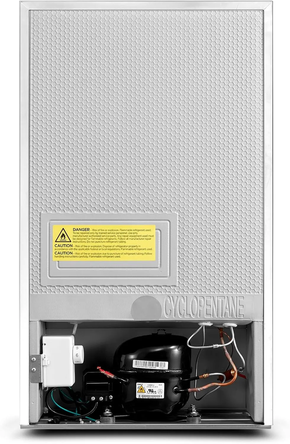 Midea WHS-109FW1 Upright Freezer, 3.0 Cubic Feet, White