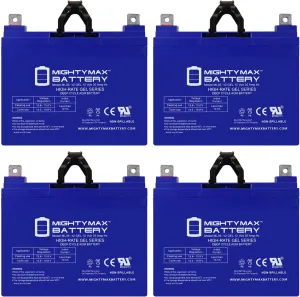 Mighty Max Battery 12V 35AH Gel NB Replacement Battery Compatible with Golden Technology Companion GC323-4 Pack