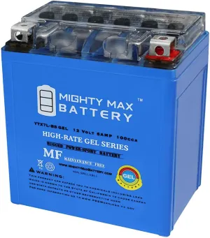 Mighty Max Battery 12V 6AH 100CCA Battery Replacement for Malaguti Blog 125 2010