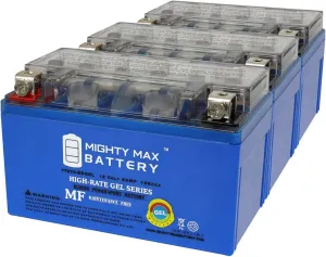 Mighty Max Battery YTX7A-BSGEL 12V 6AH Replacement Battery compatible with Daelim Othello 125 99-3 Pack