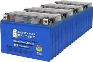 Mighty Max Battery YTZ14SGEL 12V 11.2AH Replacement Battery compatible with Protek YTZ14S - 4 Pack