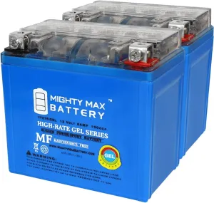 Mighty Max Battery YTZ7SGEL 12V 6AH GEL Replacement Battery compatible with Antigravity YTZ7-2 Pack