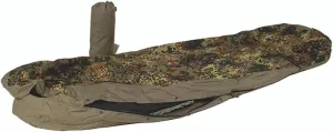 Mil-Tec Trilaminate Durable Waterproof Lightweight Breathable Tactical Outdoor Camping Hiking Generous Cut Sleeping Bag Cover with Zip Closure | Suitable for Various Sleeping Bags