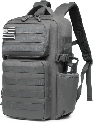 Military Tactical Backpack for Men Waterproof Daypack 3 Day Assault Pack Molle Bag with Water Bottle Holder