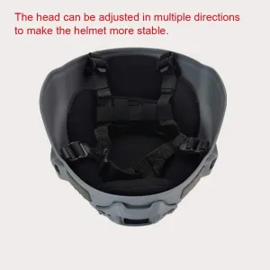 Military Tactical Helmet Airsoft Paintball Head Protector with Night Vision Sports Camera Mount