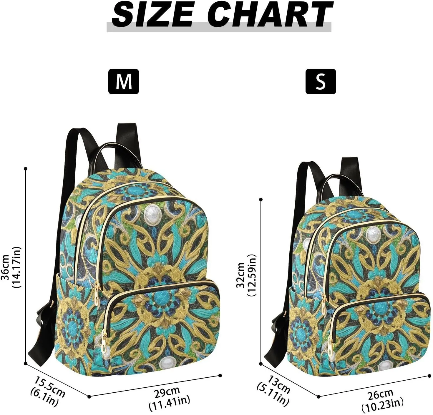 Mini Backpack Quilted Purse for Womens Small Backpack Daypack Embroider Pattern for Travel Daily Camping,Multi12