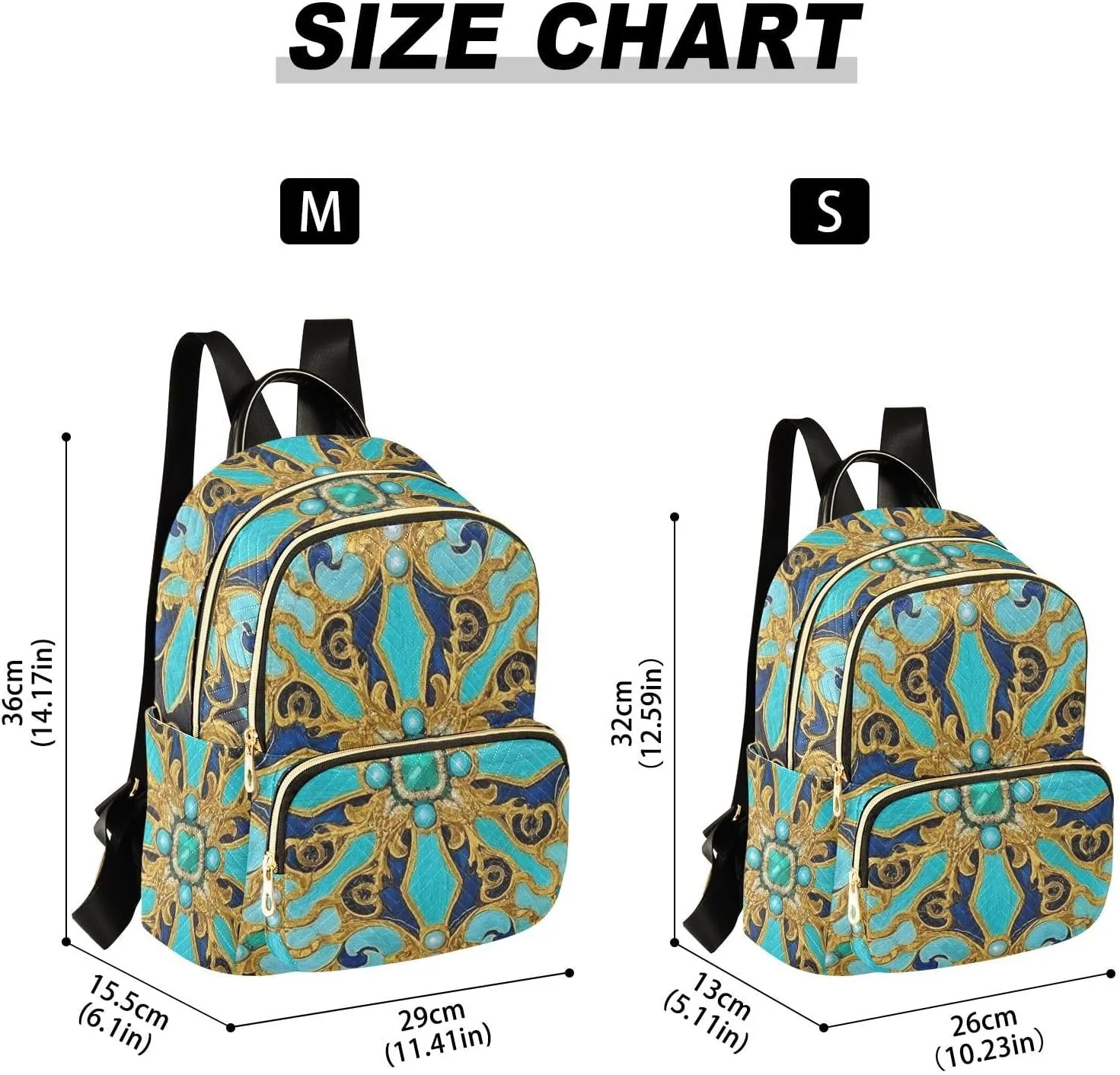 Mini Backpack Quilted Purse for Womens Small Backpack Daypack Embroider Pattern for Travel Daily Camping,Multi2