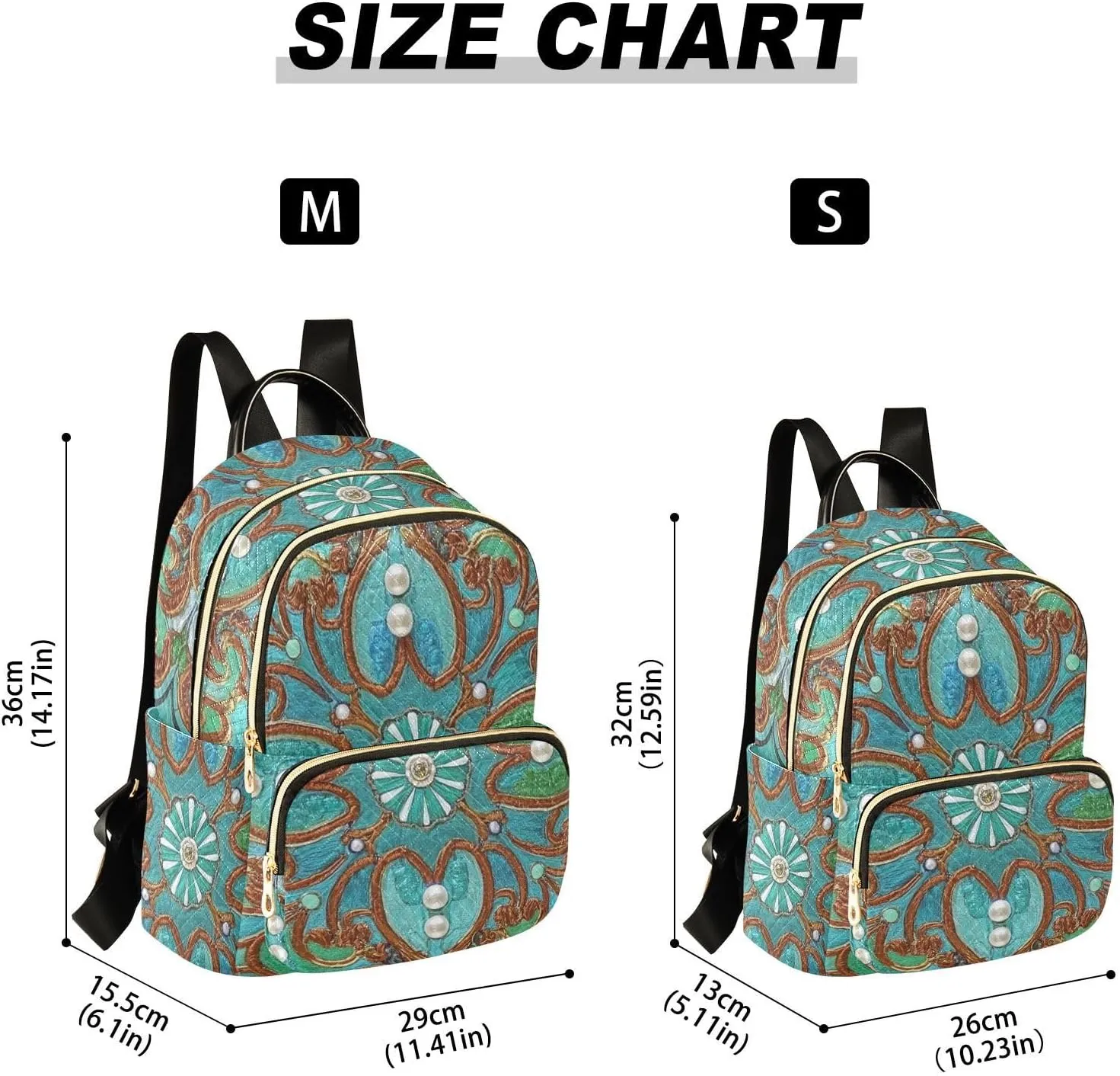 Mini Backpack Quilted Purse for Womens Small Backpack Daypack Embroider Pattern for Travel Daily Work,Multi12