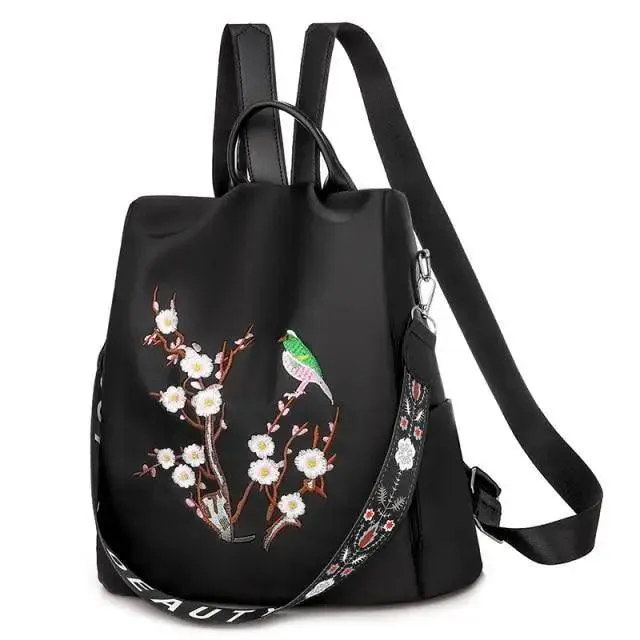 Modern Elegant  Waterproof Women's Backpack Fashionable Anti-theft Women Backpacks Nice Print School Bag High Quality Large Capacity Backpack