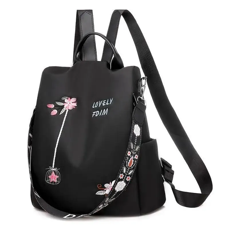 Modern Elegant  Waterproof Women's Backpack Fashionable Anti-theft Women Backpacks Nice Print School Bag High Quality Large Capacity Backpack