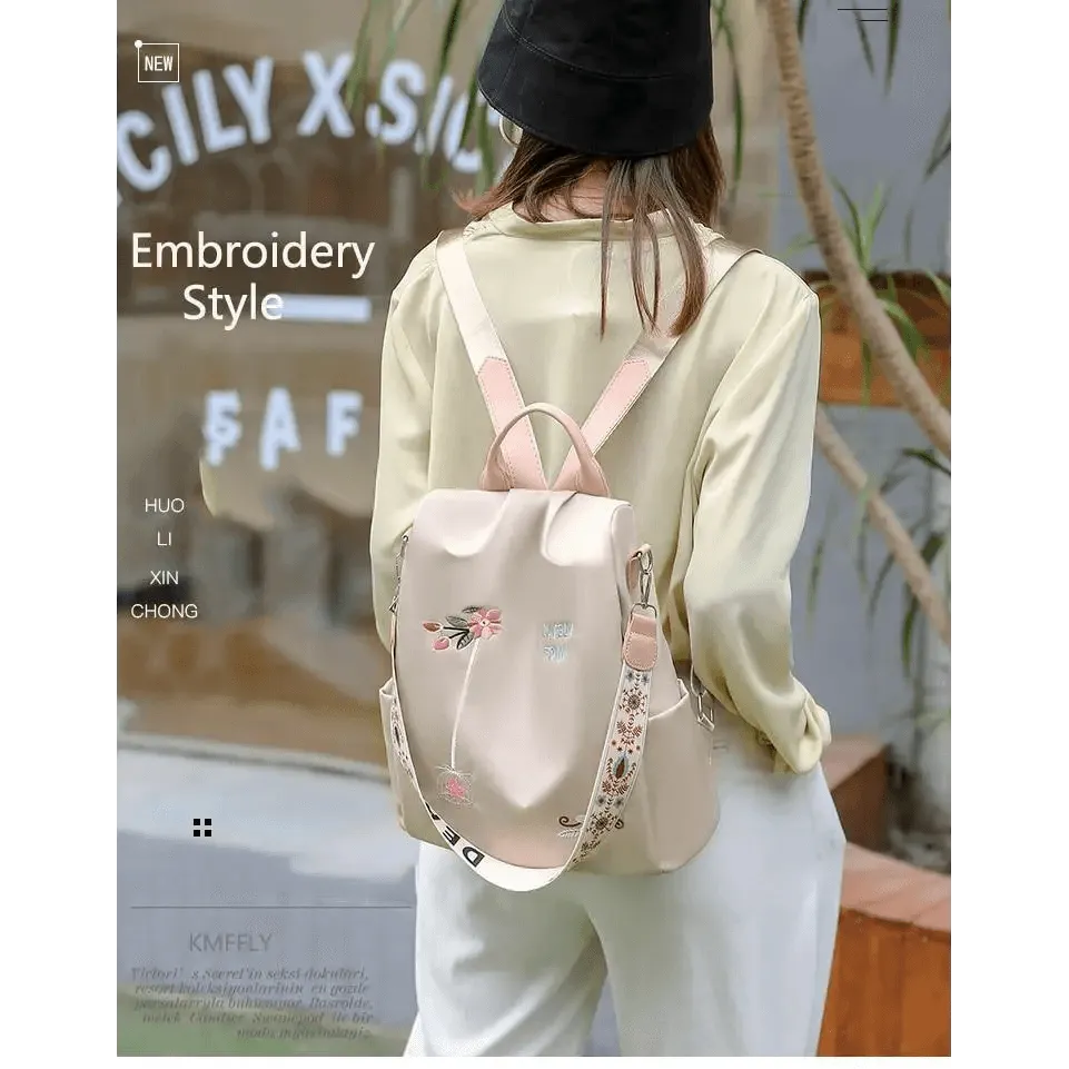 Modern Elegant  Waterproof Women's Backpack Fashionable Anti-theft Women Backpacks Nice Print School Bag High Quality Large Capacity Backpack