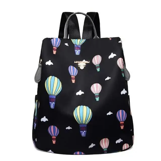 Modern Elegant  Waterproof Women's Backpack Fashionable Anti-theft Women Backpacks Nice Print School Bag High Quality Large Capacity Backpack