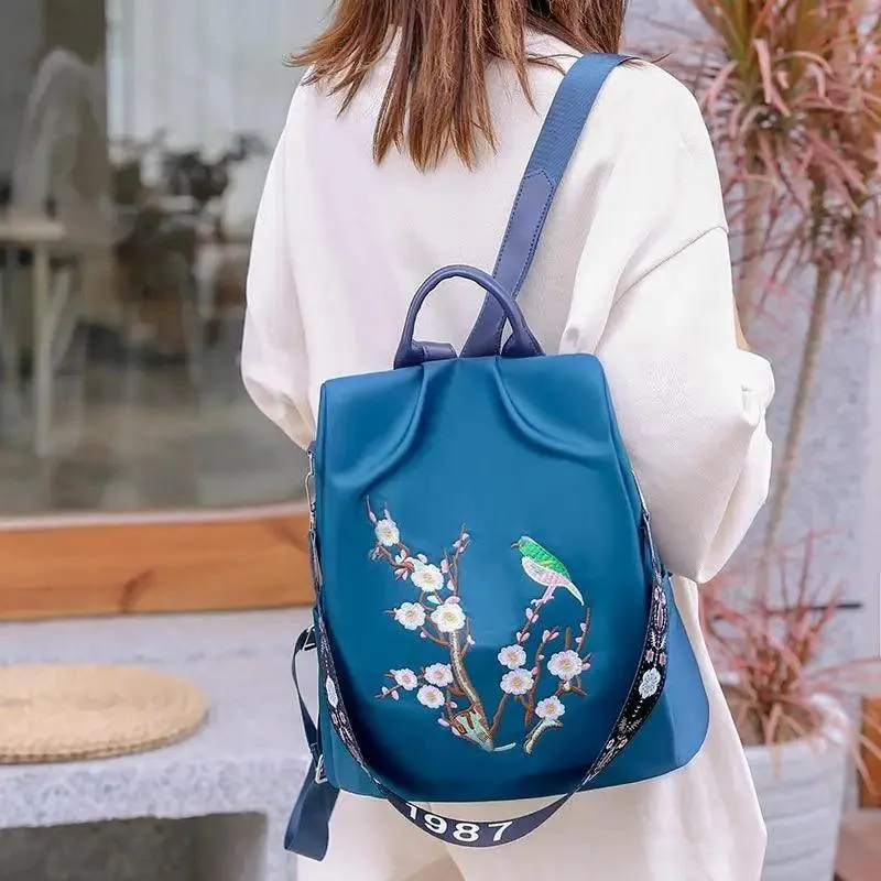 Modern Elegant  Waterproof Women's Backpack Fashionable Anti-theft Women Backpacks Nice Print School Bag High Quality Large Capacity Backpack