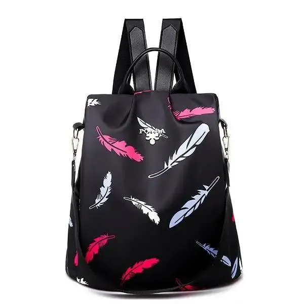 Modern Elegant  Waterproof Women's Backpack Fashionable Anti-theft Women Backpacks Nice Print School Bag High Quality Large Capacity Backpack