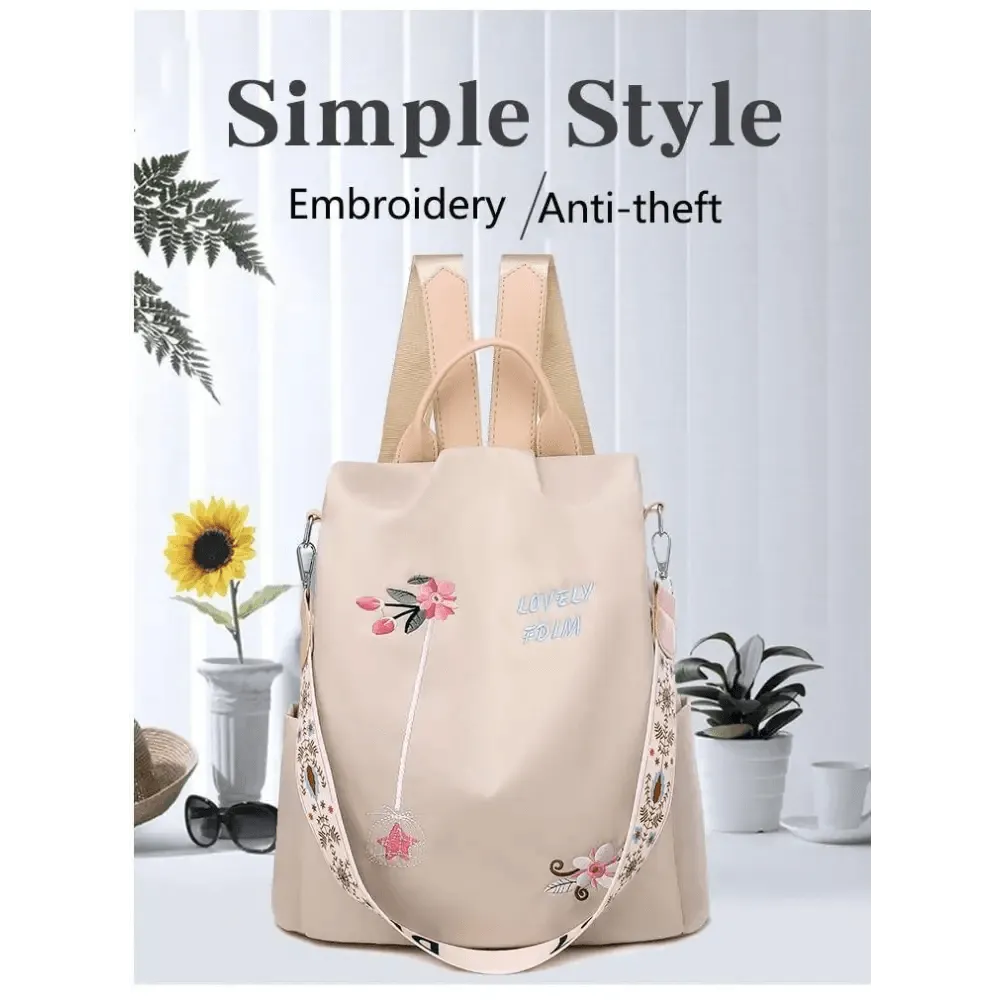 Modern Elegant  Waterproof Women's Backpack Fashionable Anti-theft Women Backpacks Nice Print School Bag High Quality Large Capacity Backpack
