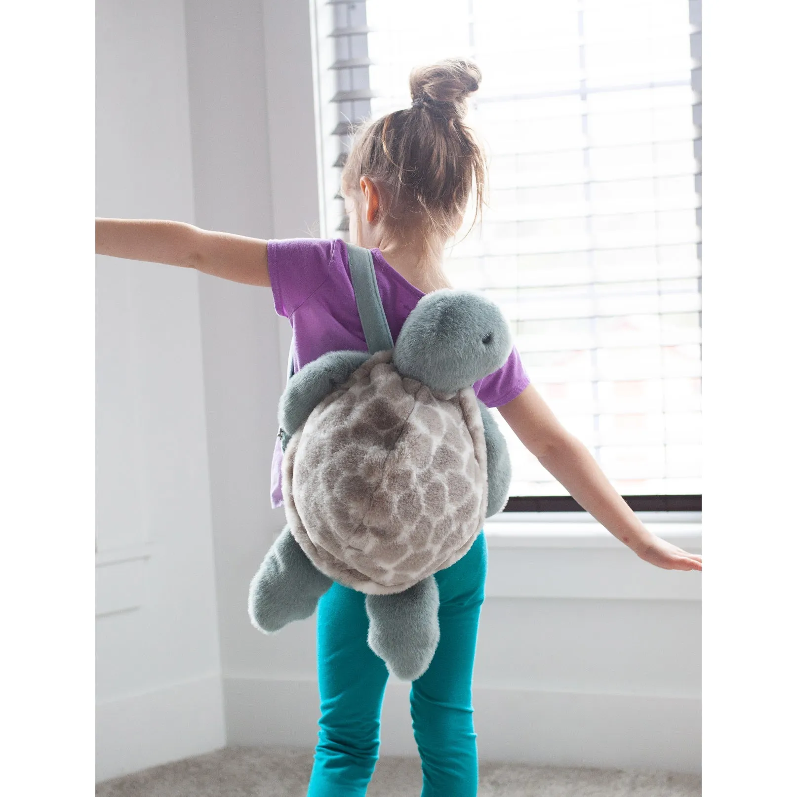 Mon Ami Turtle Plush Backpack Taylor
