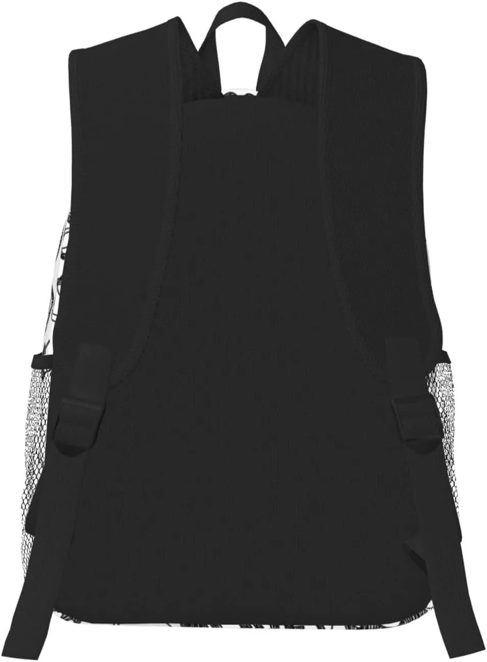 Monochrome Sketch Style Gaming Print Comfortable Backpack,Your Essential Casual Travel Bag For Outdoor Adventures