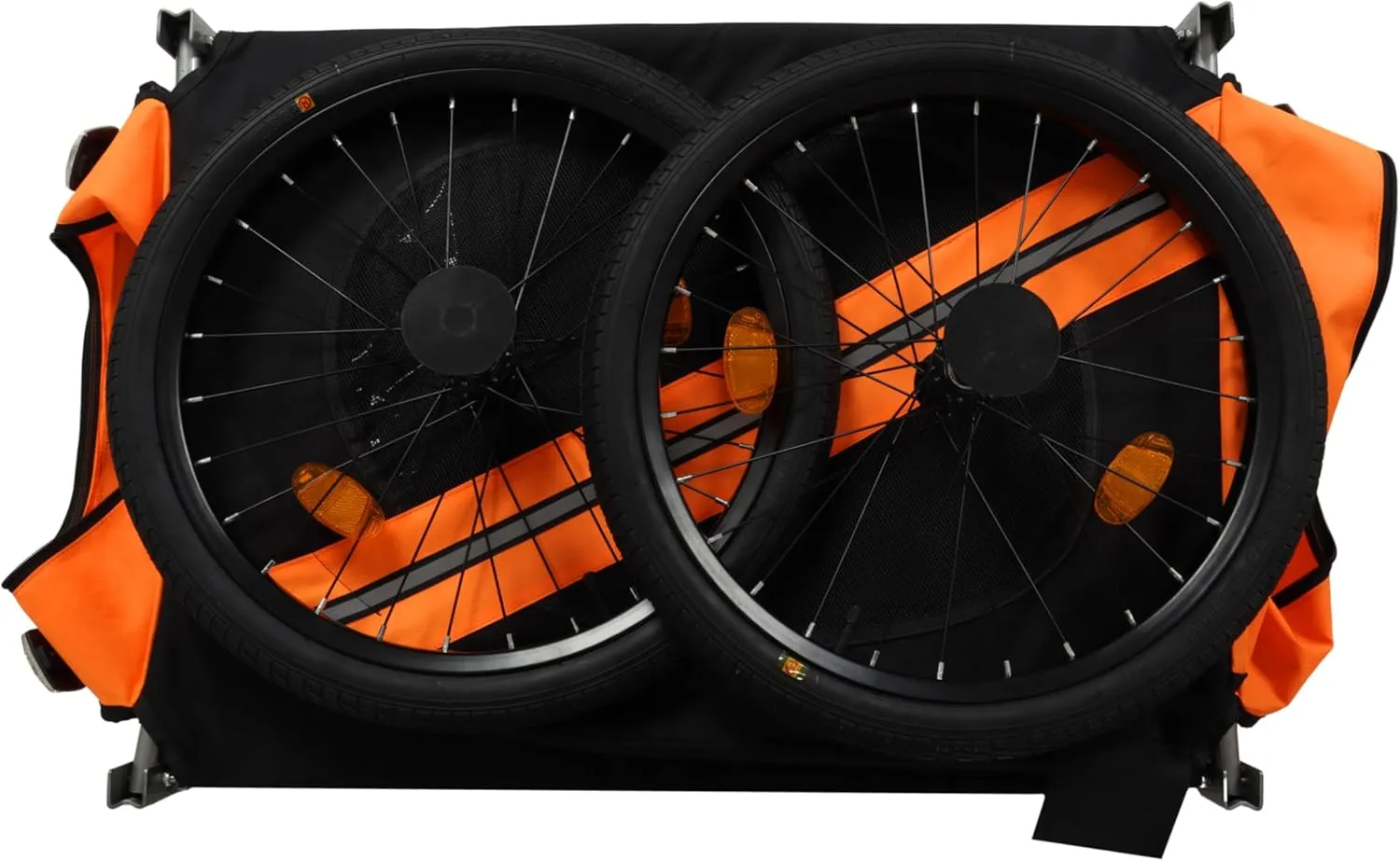 Montary 2-in-1 120LB Capacity Dog Bike Trailer & Pet Stroller Cart