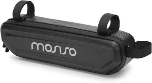 MOSISO Bike Frame Bag, Waterproof Hard Shell EVA Bike Triangle Frame Case, 6L Bicycle Under Tube Storage Tool Bag Cycling Accessories Pouch for Women Men Road Mountain Cycling, Black