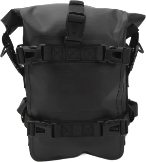 Motorcycle Crash Bar Bag, 4L Motorcycle Bag Universal Thickened Anti-Slip Pads Crash Bar Bag Waterproof Quick Release Bag for Motorcycle Travel