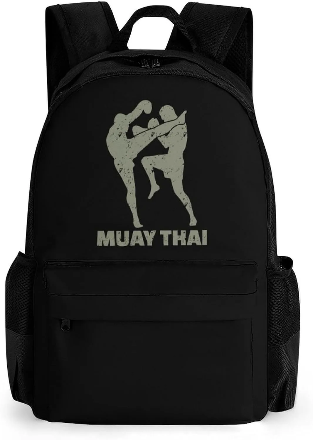 Muay Thai Laptop Backpack for Men Women Fashion Computer Bag Business Travel Daypack