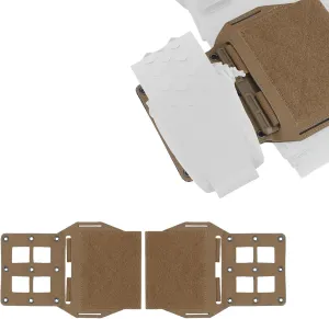 Multifunctional All-Weather MOLLE Expander Wing, Tactical Cummerbund Extension with Hook-Loop for Plate Carrier, Vest Expansion Panel
