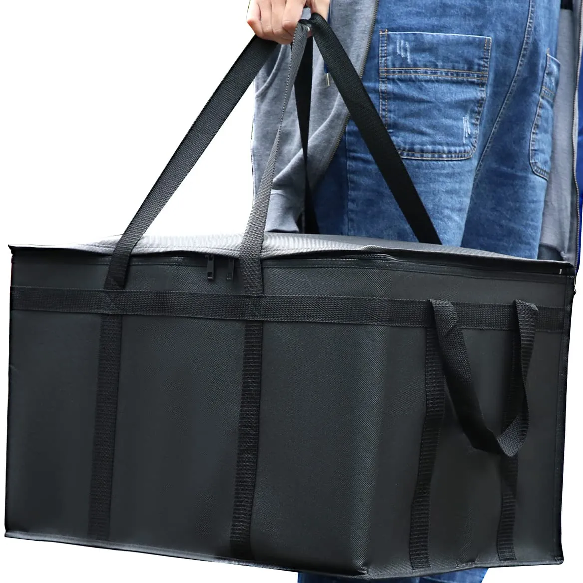 musbus catering bag doordash 22x14x13 3 Pack Insulated Food Delivery Bag Cooler Bags Keep Food Warm Therma cooler bags therma catering shopper accessories hot