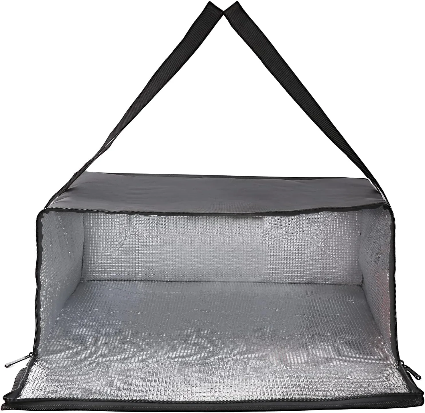musbus Pizza Carrier Insulated Bags Large for Deliveries, Insulated Pizza Carrier Delivery Bag 20x20 inches Food Bag for Personal and Professional Use