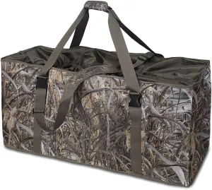 MYDAYS 12 Slot Duck Decoy Bag, Mid-Size Goose Decoy Bag, Hunting Gear, Duck Hunting Bag with Waterfowl Hunting Blind Camouflage Printing