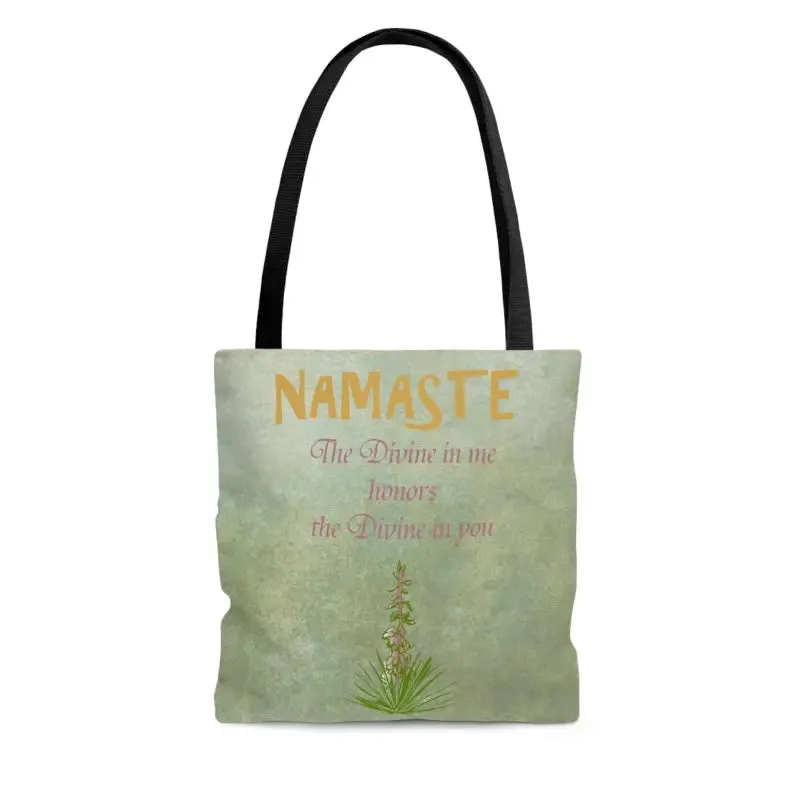 Namaste Aop Tote Bag Summer Style Must