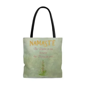 Namaste Aop Tote Bag Summer Style Must