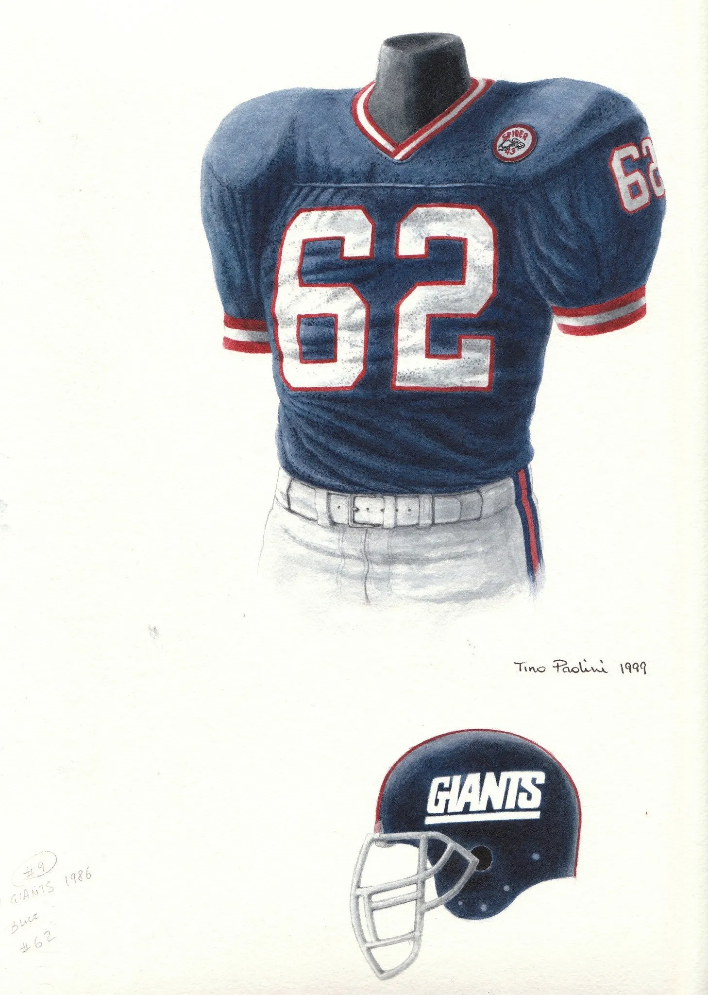 New York Giants 1986