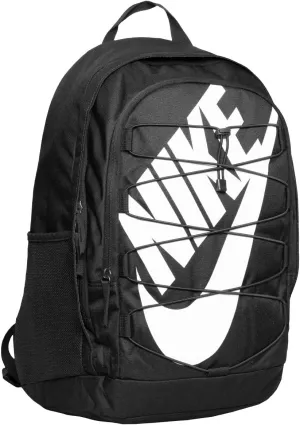 Nike Hayward 2.0 Backpack, for Women and Men with Polyester Shell & Adjustable Straps, Black/Black/White