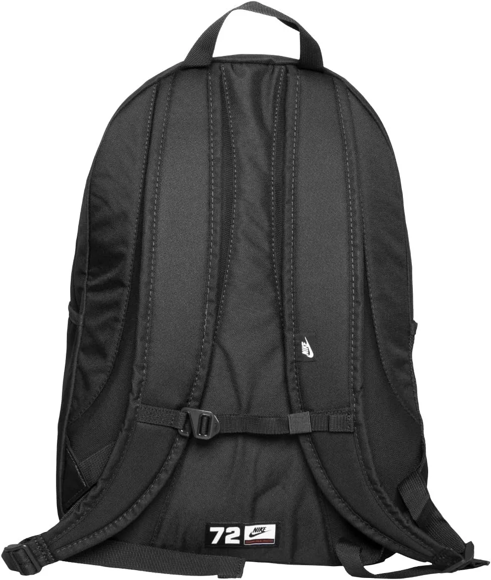 Nike Hayward 2.0 Backpack, for Women and Men with Polyester Shell & Adjustable Straps, Black/Black/White