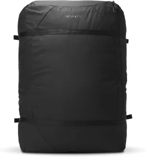 NOMATIC Navigator Collapsible Duffle Bag - 42L Travel Backpack for Men and Women - Weekender Bag - Black Backpack