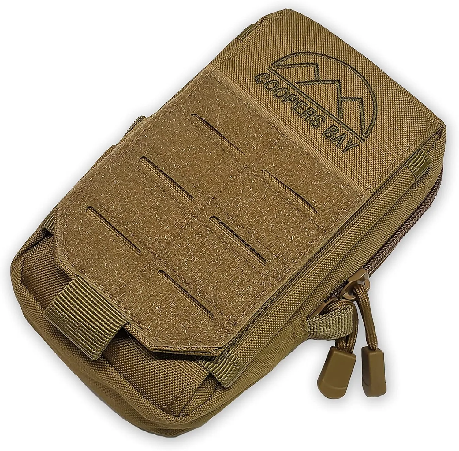 Nylon Possibles Bag - Pack and Store Small Items - Molle/PALS Attachment Straps for Belt or Pack Carry