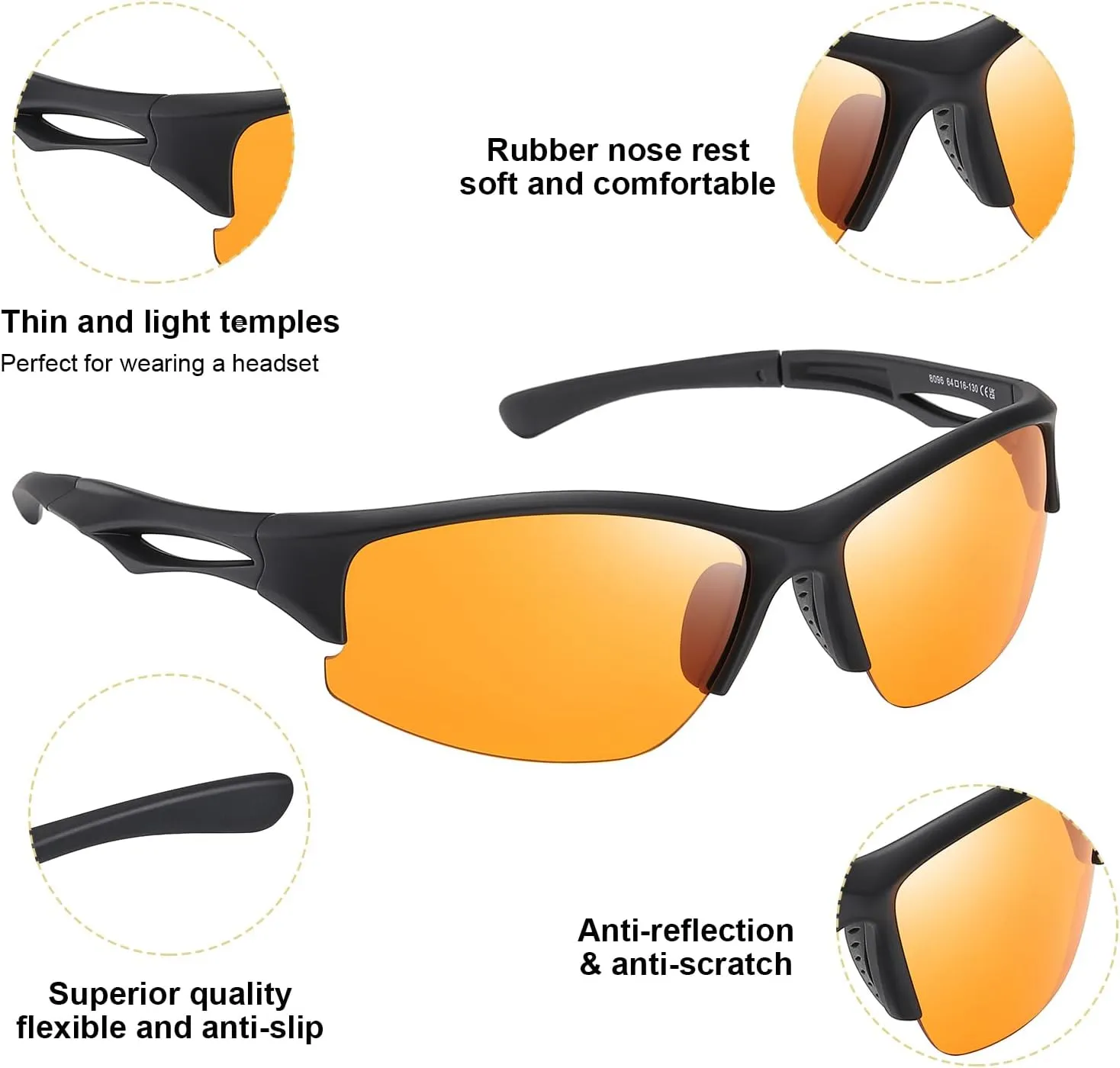 Okany Blue Light Blocking Glasses Gaming Computer Glasses Powerful Professional Screen Filter