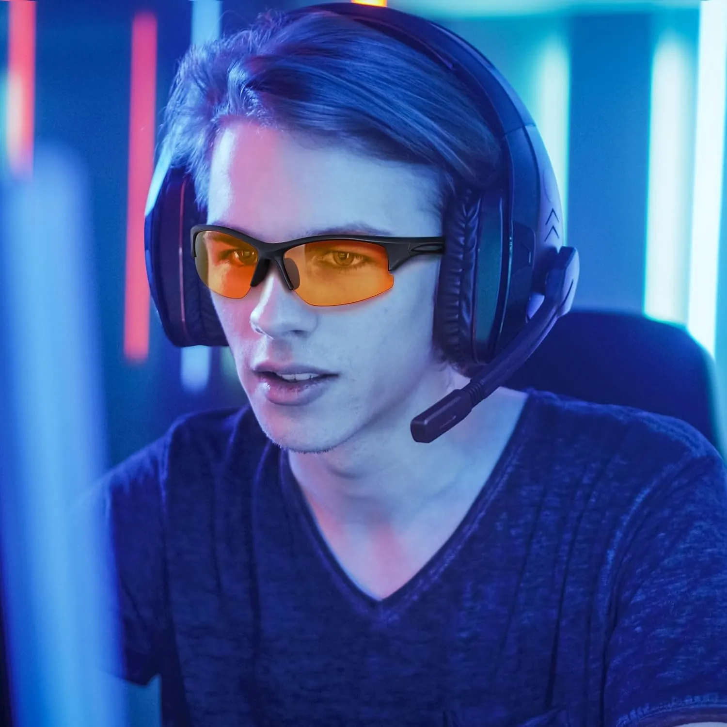 Okany Blue Light Blocking Glasses Gaming Computer Glasses Powerful Professional Screen Filter