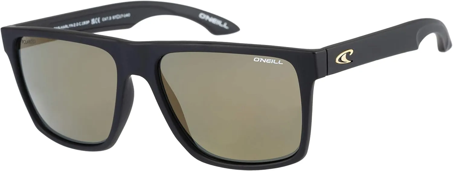 O'NEILL Harlyn 2.0 Large Fit Polarized Sunglasses for Men, 57 mm, UV400 Protection