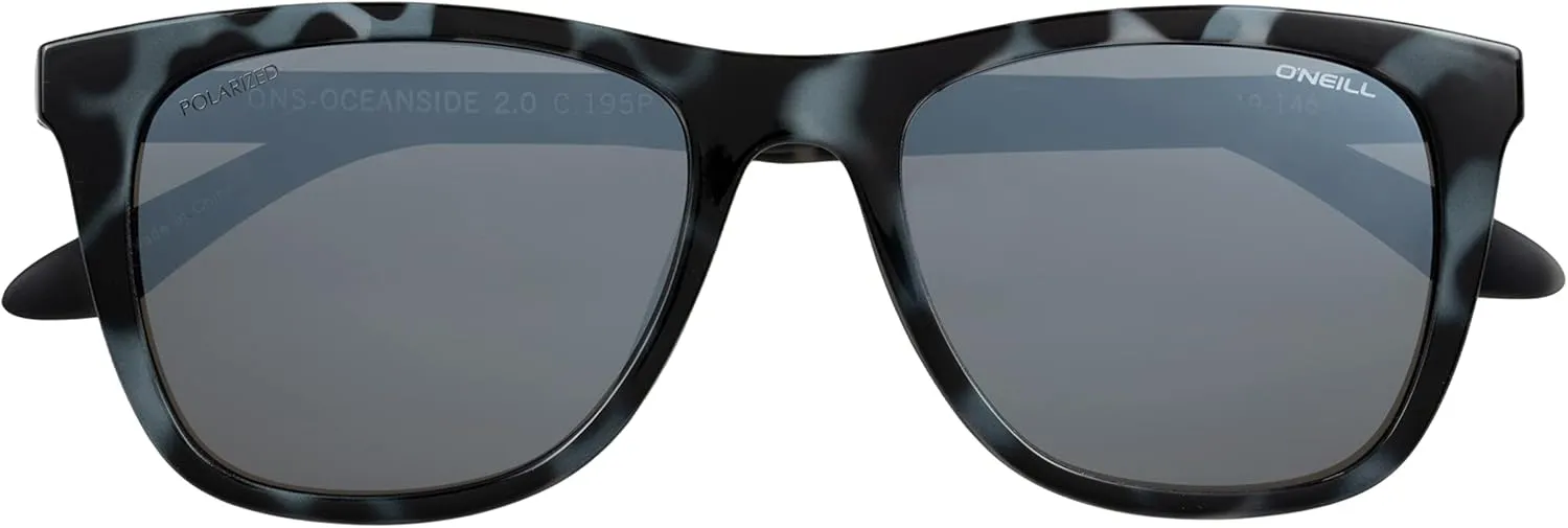 O'NEILL Oceanside 2.0 Polarized Men's and Women's Large Fit Sunglasses, 54 mm