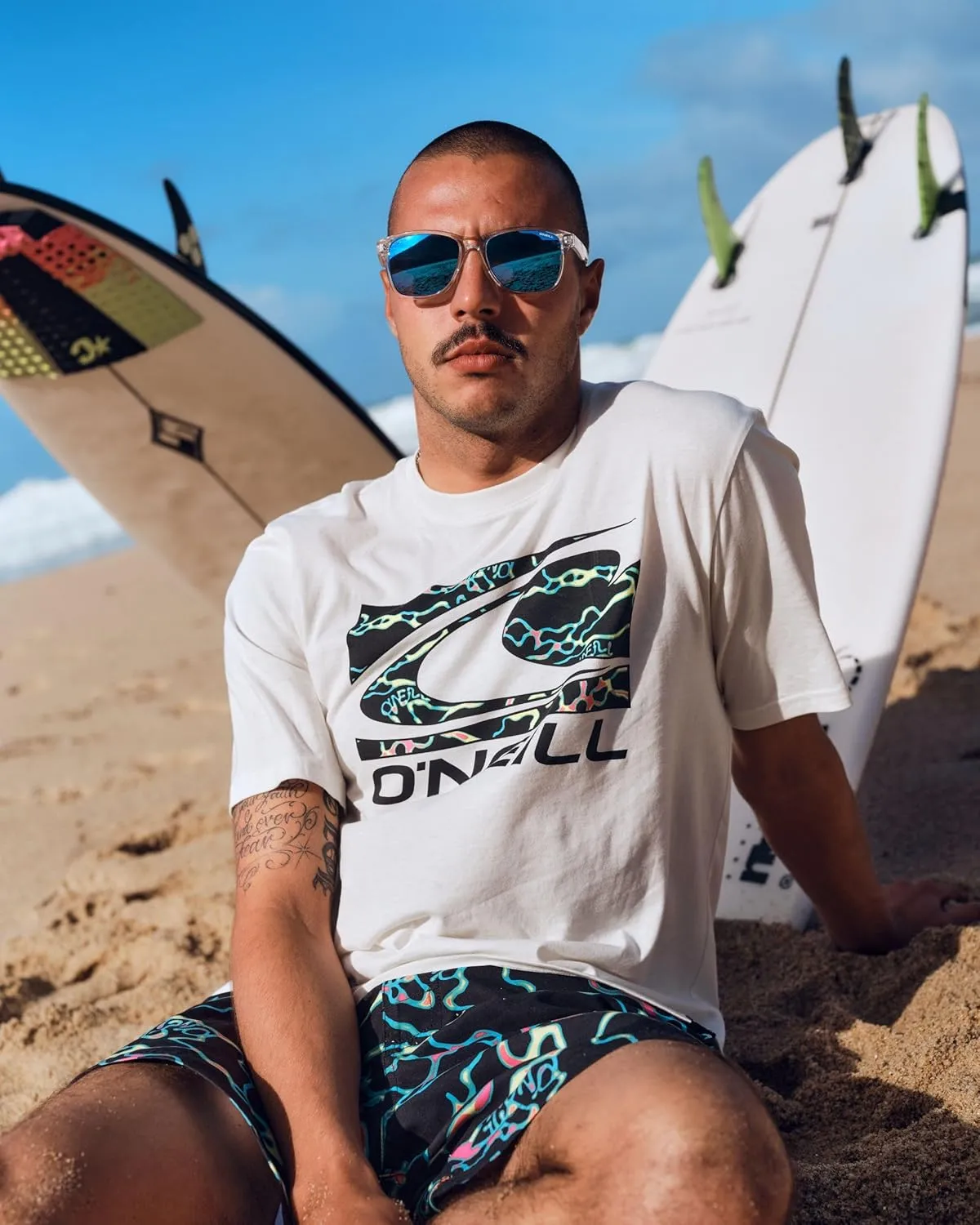 O'NEILL OFFSHORE 2.0 Polarized Sunglasses for Men and Women, 55 mm, UV400 Protection