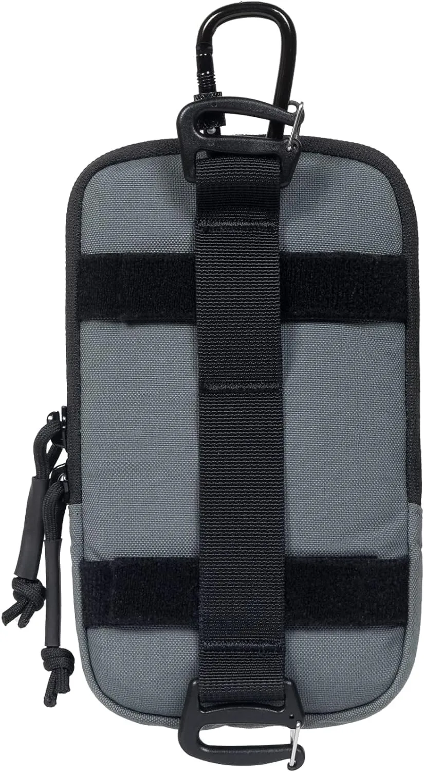 OneTigris Cell Phone Holster - Phone Belt Holder Molle Phone Pouch for Belt with Loop, Holds 4.7"-6.5" Phones in Black