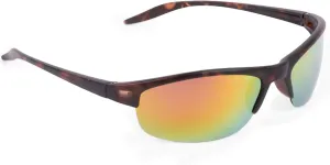 Optic Nerve Unisex Alpine Polarized Sunglasses | Lightweight Half-Frame UV Protection Sport Shades for Outdoor Activities