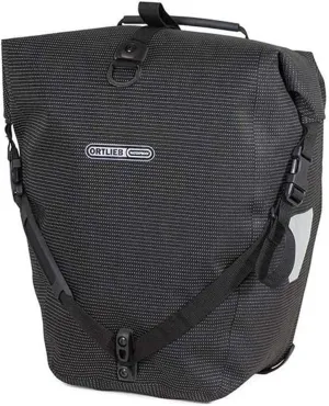 ORTLIEB OR-F5505 Bicycle Side Bag, Rear Bag, Black Reflex