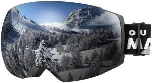 OutdoorMaster Ski Goggles PRO - Frameless, Interchangeable Lens 100% UV400 Protection Snow Goggles for Men & Women