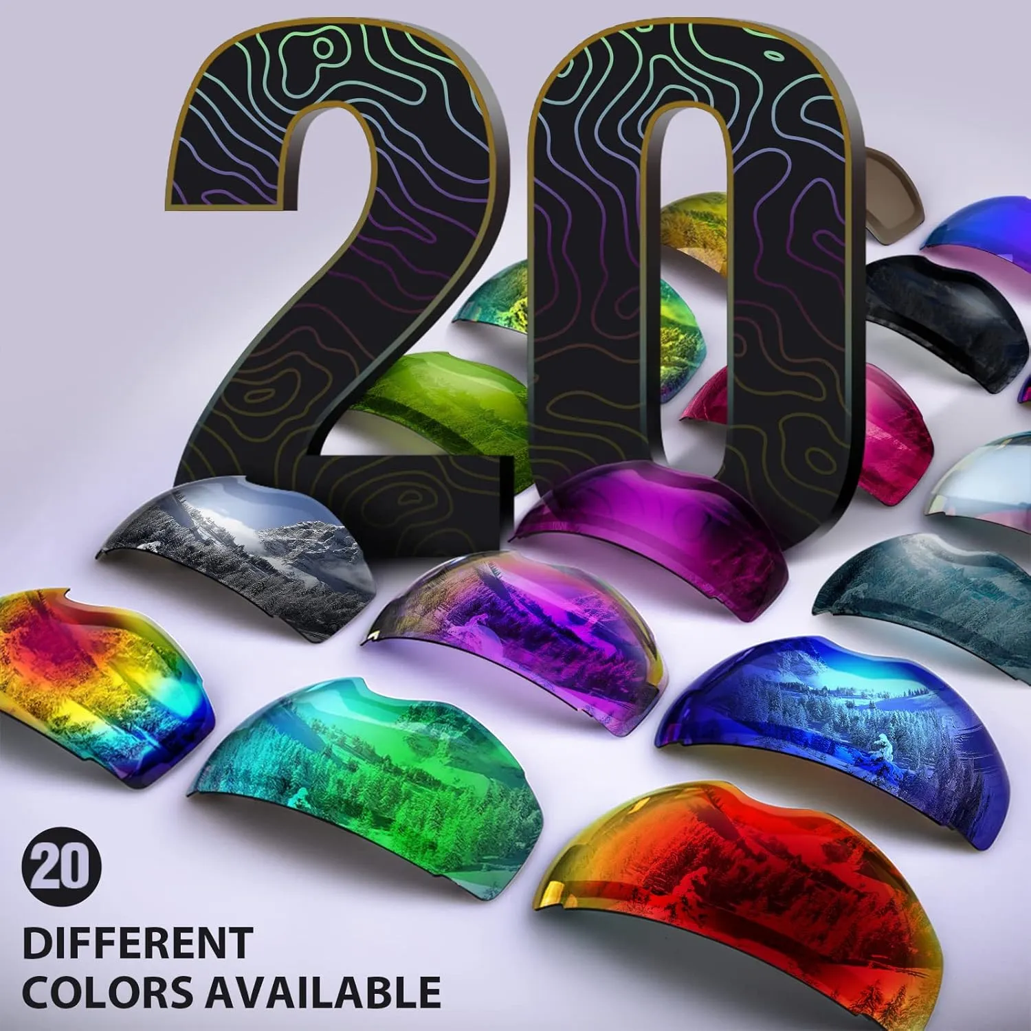 OutdoorMaster Ski Goggles PRO - Frameless, Interchangeable Lens 100% UV400 Protection Snow Goggles for Men & Women