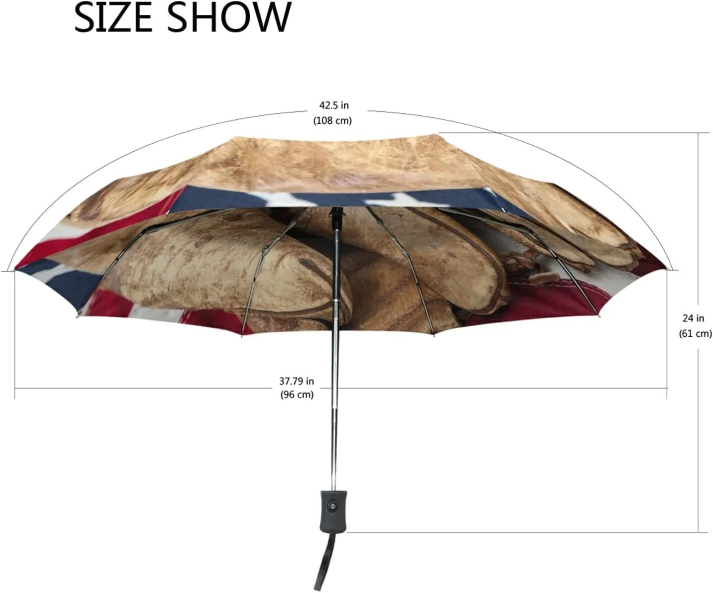 Oyihfvs Automatic Windproof Waterproof Umbrella, Folding Umbrella Reinforced Portable Automatic Compact Anti-UV Sun rain Auto Open/Close