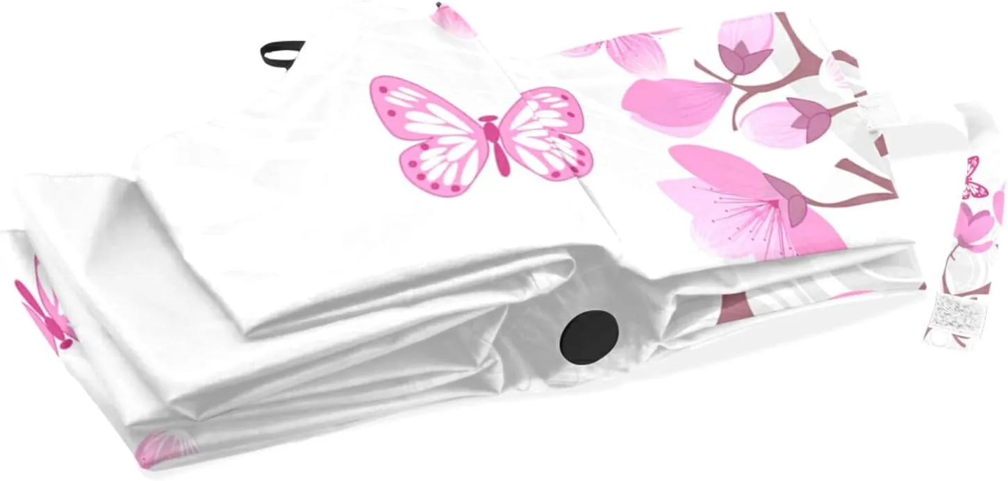 Oyihfvs Automatic Windproof Waterproof Umbrella, Folding Umbrella Reinforced Portable Automatic Compact Anti-UV Sun rain Auto Open/Close